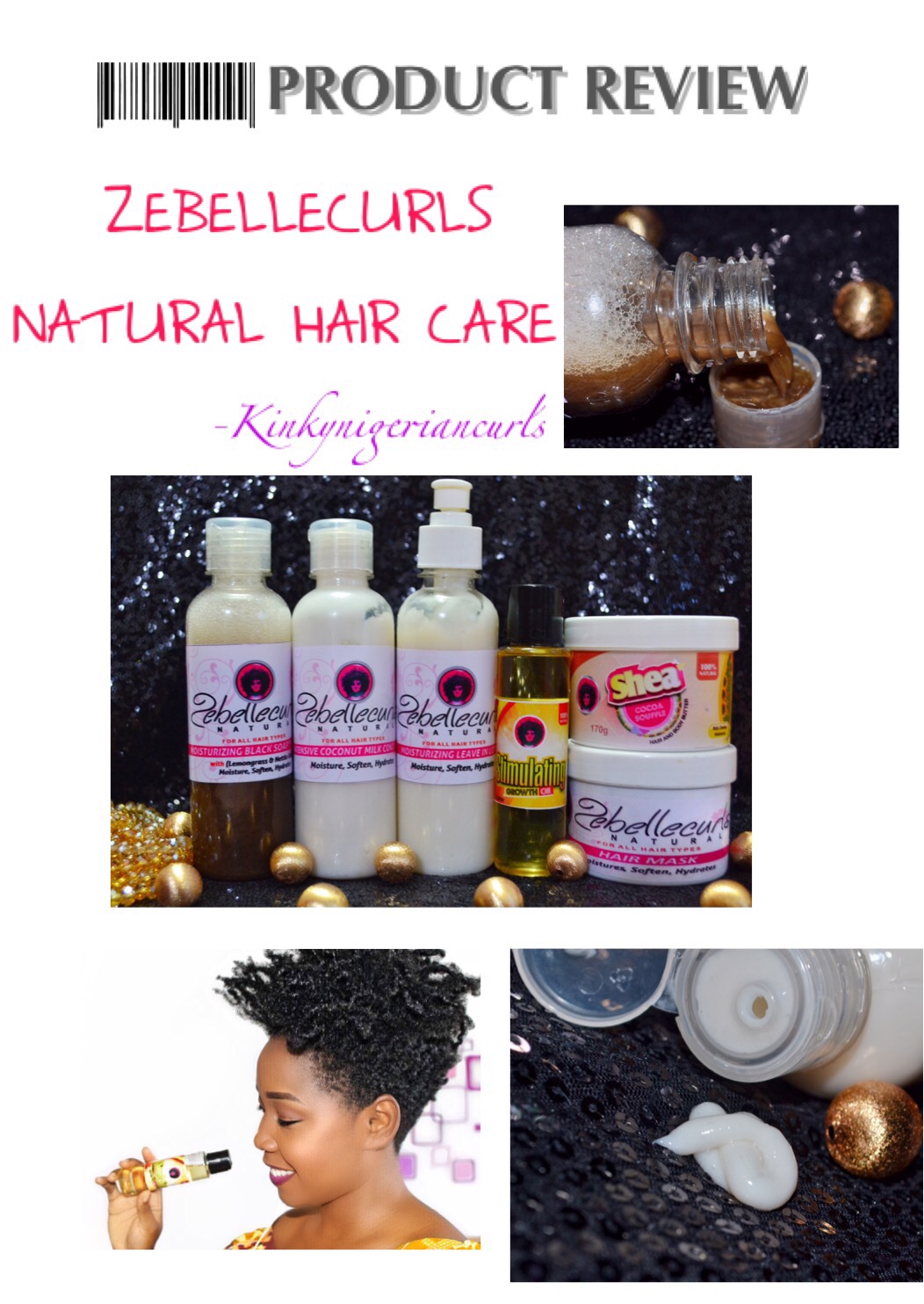 PRODUCT REVIEW: ZEBELLECURLS NATURAL HAIR CARE | Ellpuggy's Blog